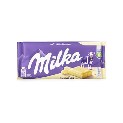 شکلات سفید 100 گرمی میلکا Milka